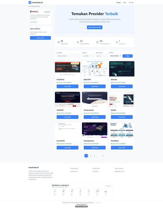HostFinder.id Image of HostFinder.id