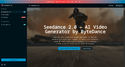 Image for Seedance 2.0 — Multi-Modal AI Video Generator by ByteDance