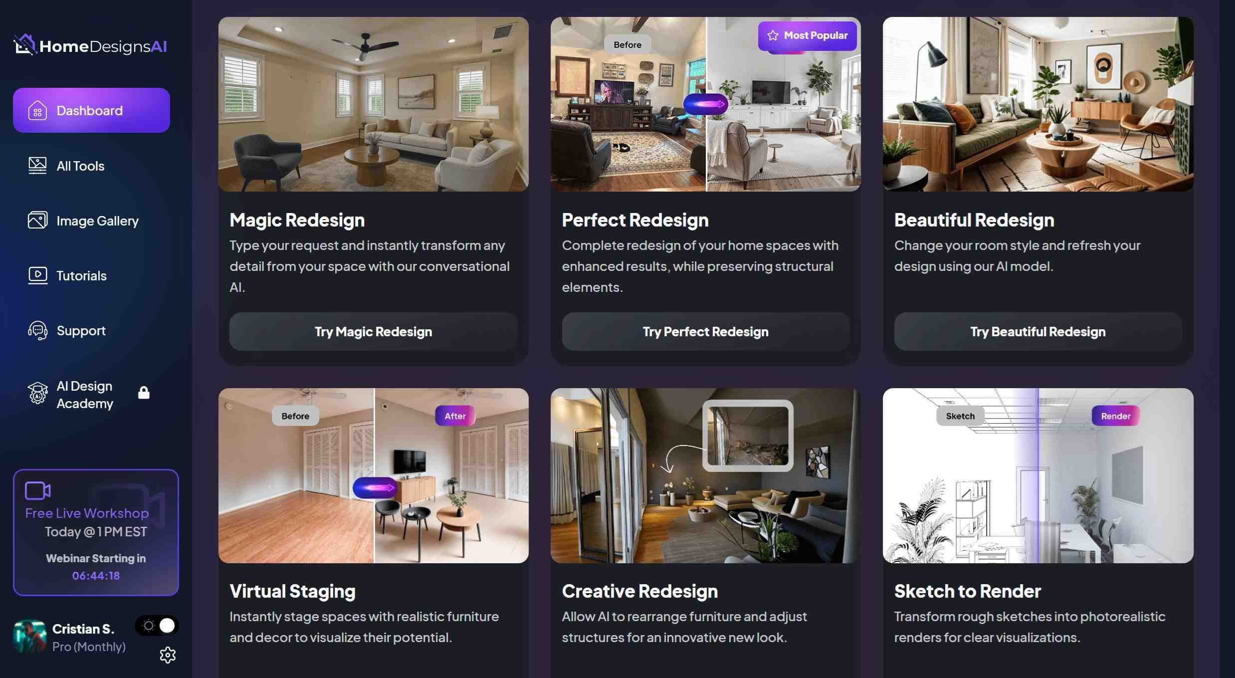 Image for HomeDesignsAI