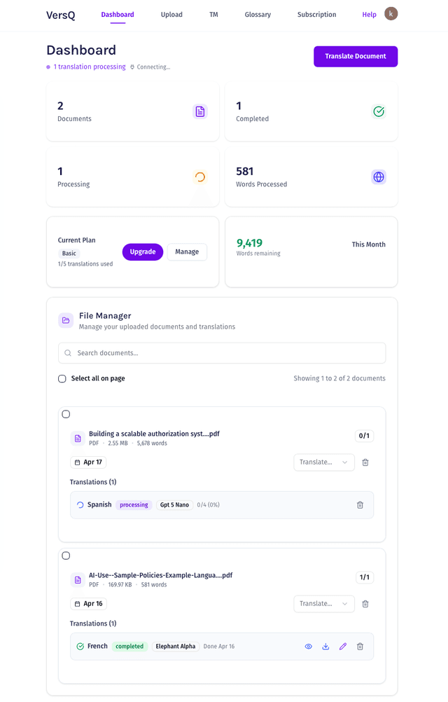 VersQ Image of VersQ