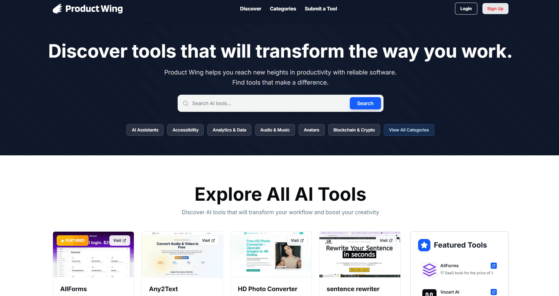 Image for Product Wing