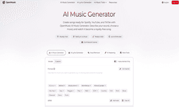 Image for OpenMusic AI