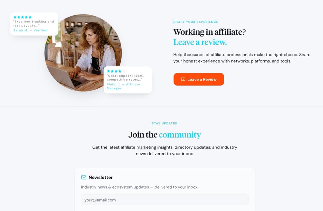 Affiliate Landscape