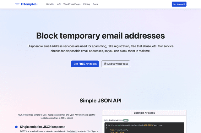 IsTempMail Image of IsTempMail