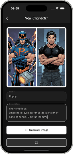 Image for AI comic maker