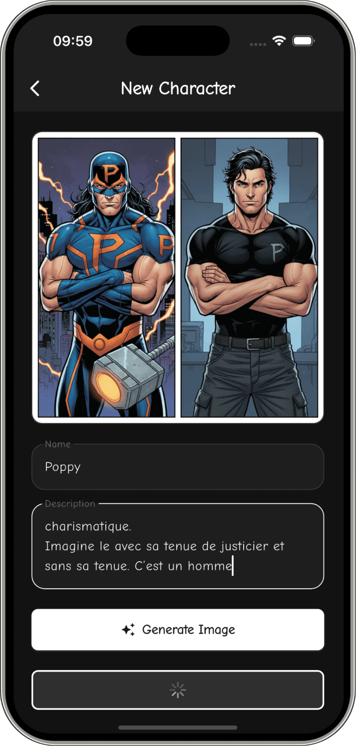 Image for AI comic maker