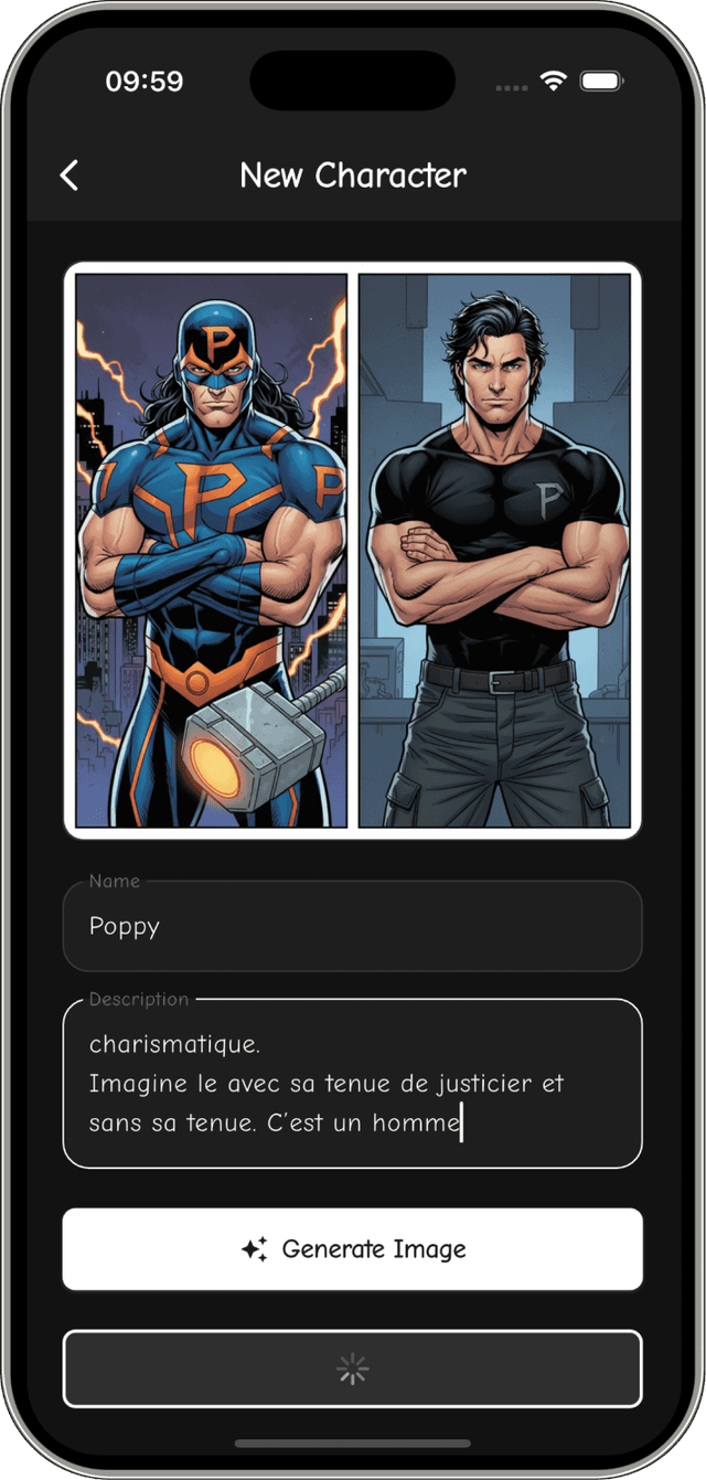 AI comic maker Image of AI comic maker