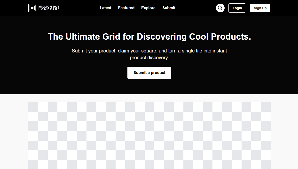 Million Dot Homepage