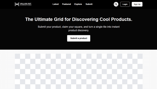 Million Dot Homepage Image of Million Dot Homepage