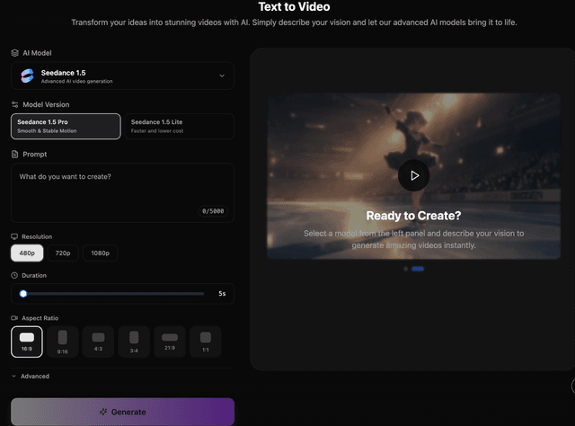 Seedance 1.5 Image of Seedance 1.5