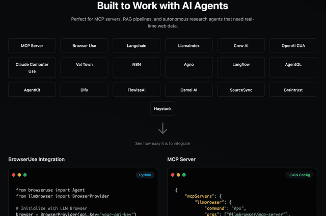 LLM Agentic Browser Image of LLM Agentic Browser