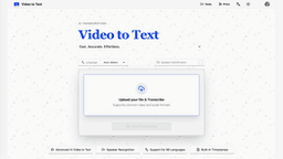 Image for Video to Text