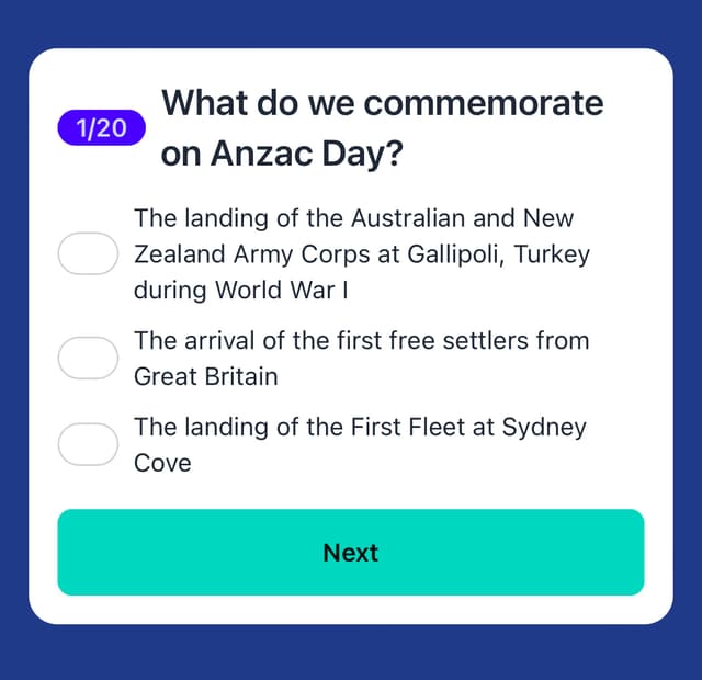 Australian Citizenship Tests Image of Australian Citizenship Tests