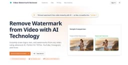Image for Remove Watermark from Video Online - AI Video Watermark Remover