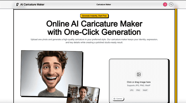 AI Caricature Maker Image of AI Caricature Maker