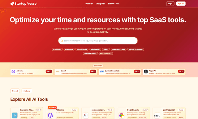 Startup Vessel Image of Startup Vessel