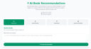 AI Book Recommendations