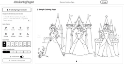 Image for AI Coloring Pages Generator
