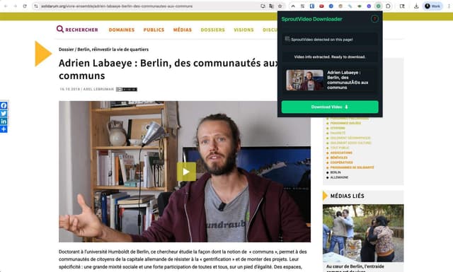 Sprout Video Downloader Image of Sprout Video Downloader