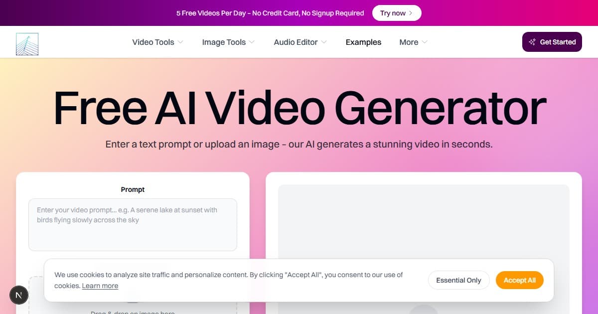 FreeForge - The Free AI Video Generator: Create Stunning Videos Without Spending a Dime