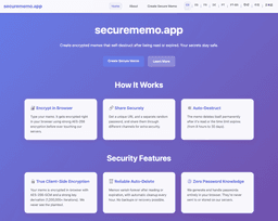 Image for securememo.app