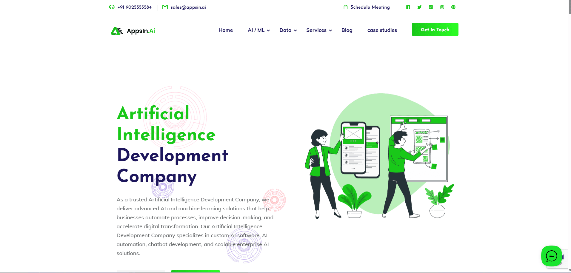 Image for Artificial Intelligence Development Company in USA