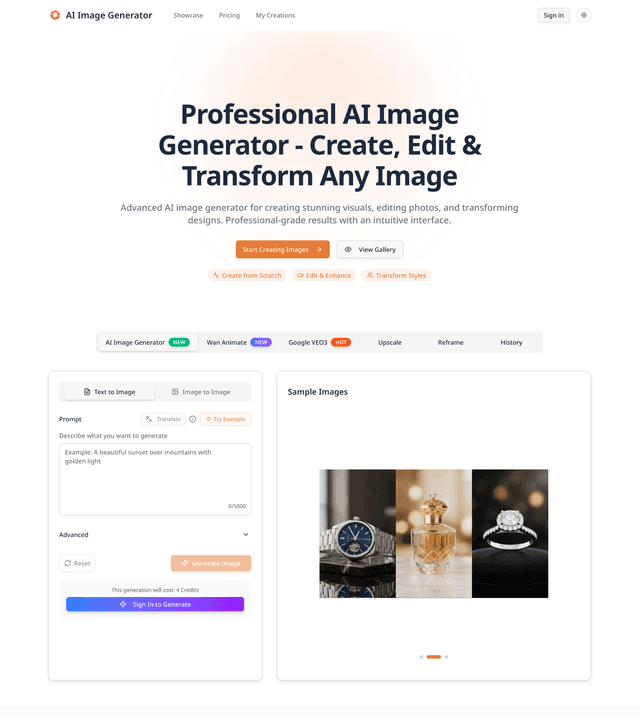 AI Image Generator - Create, Edit & Transform Images with AI Image of AI Image Generator - Create, Edit & Transform Images with AI