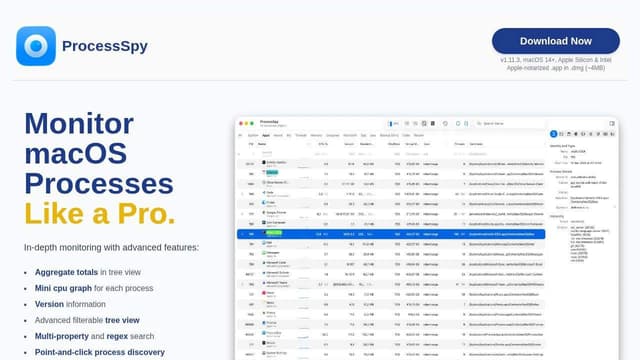 ProcessSpy Image of ProcessSpy