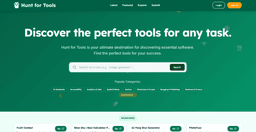 Image for Hunt for Tools
