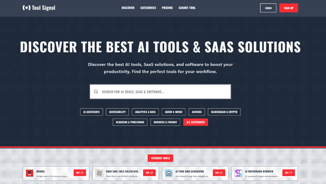 Tool Signal Image of Tool Signal