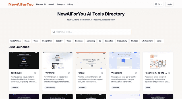 NewAIForYou Image of NewAIForYou