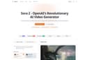 Sora 2 - Cinematic AI Video Generator with Audio