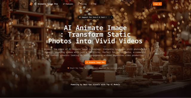 AI Animate Image Image of AI Animate Image