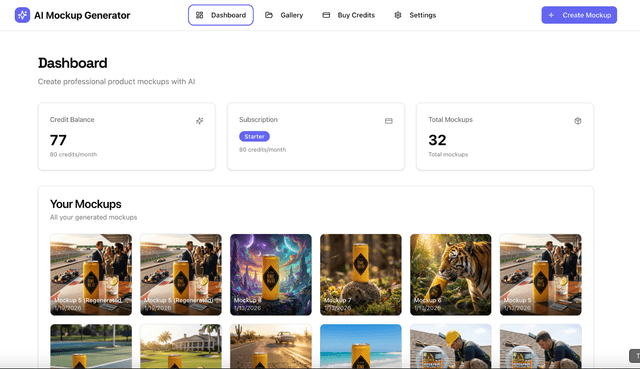 AI Mockup Generator Image of AI Mockup Generator