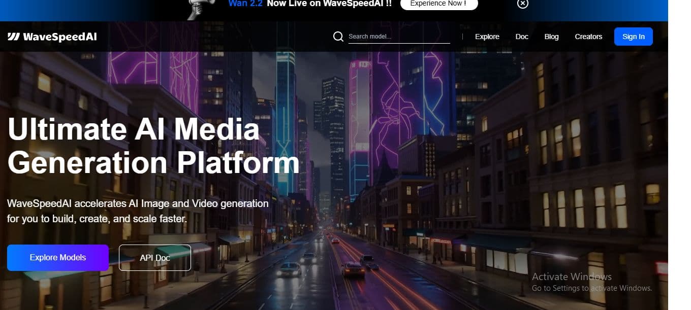 Image for WavespeedAI