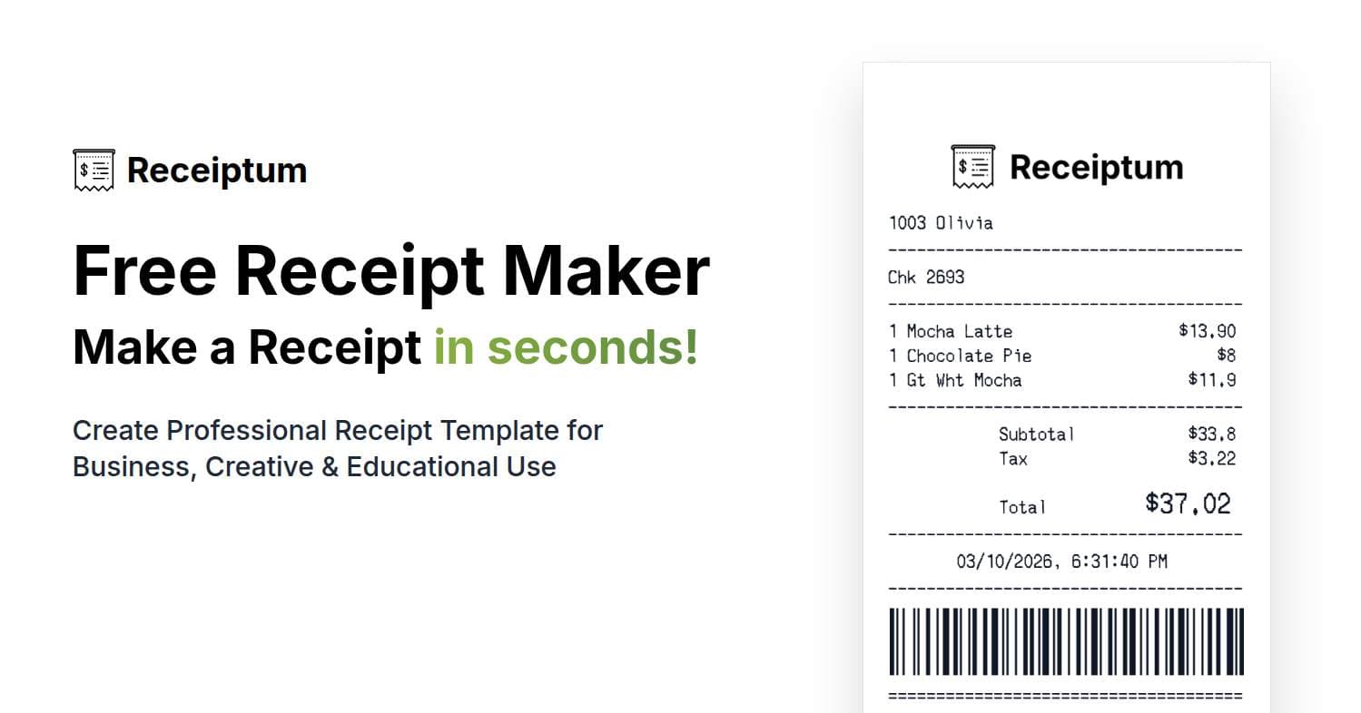 Receiptum