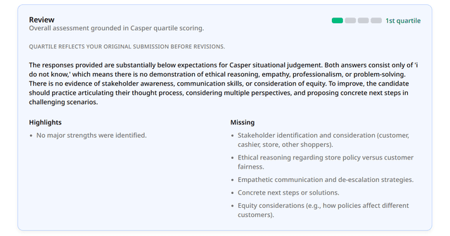 Casper Practice Test Image of Casper Practice Test