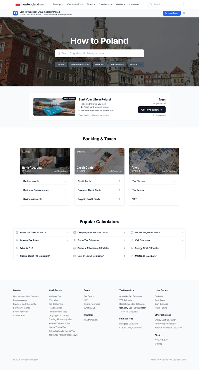 HowToPoland.com Image of HowToPoland.com