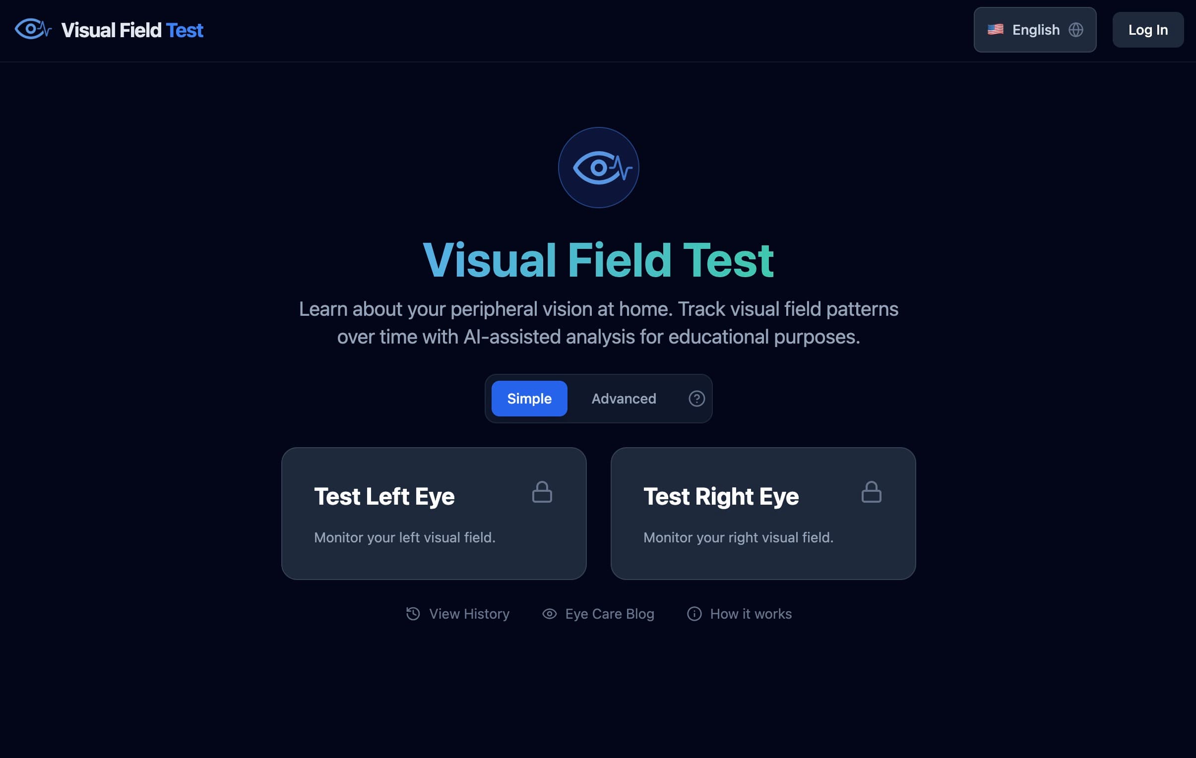 Visual Field Test