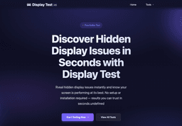 Image for displaytest.org