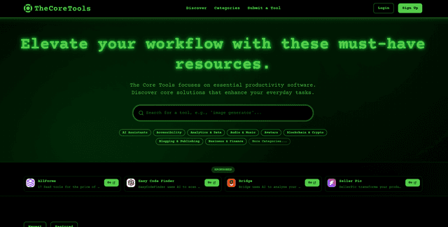 The Core Tools Image of The Core Tools
