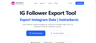 IG Follower Export Tool - Export Instagram Data | Instracker.io