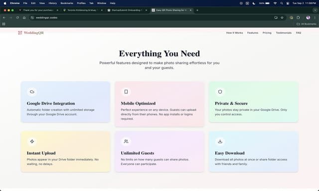 WeddingQR Image of WeddingQR