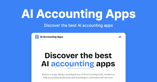 AI Accounting Apps Image of AI Accounting Apps