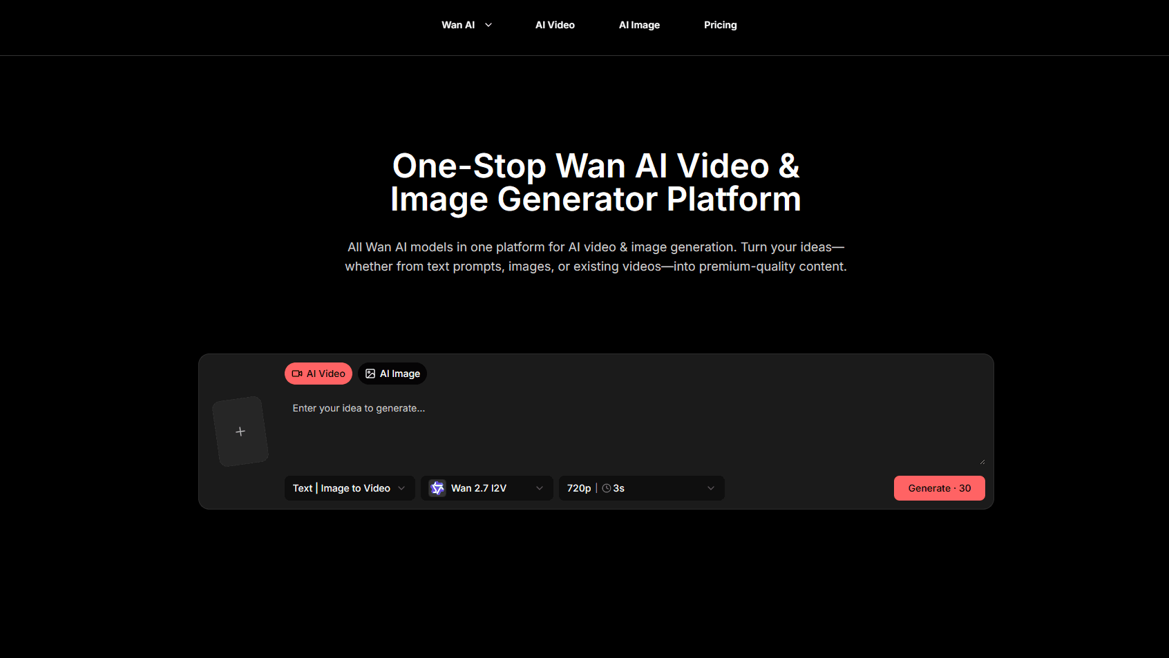 Image for Wan AI Generator