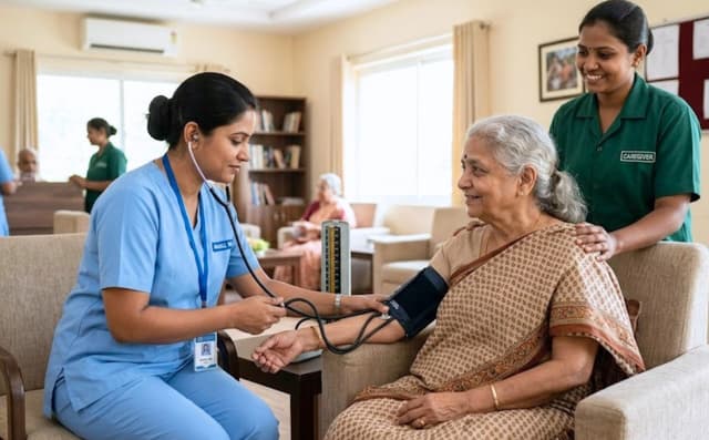 Day care centre for seniors in Chennai Image of Day care centre for seniors in Chennai