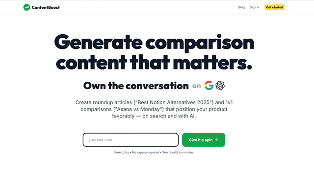 ContentBoost Image of ContentBoost