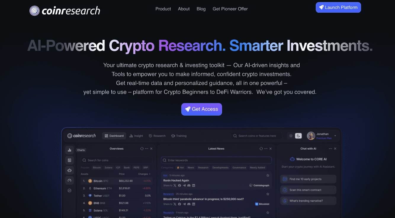 CoinResearch AI