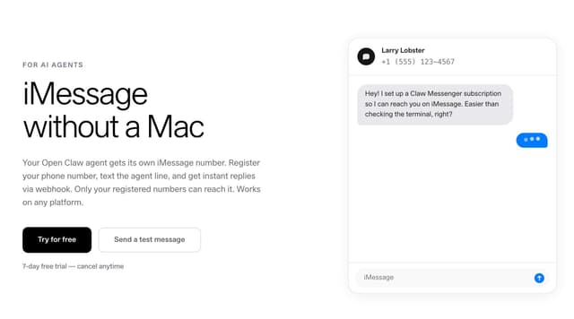 Claw Messenger Image of Claw Messenger