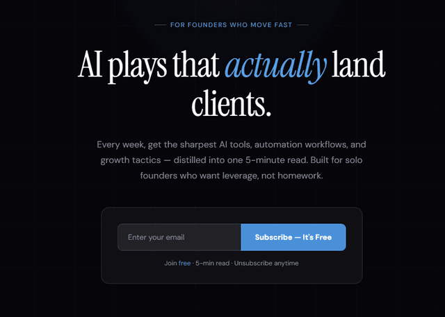 The Founder Drop Image of The Founder Drop